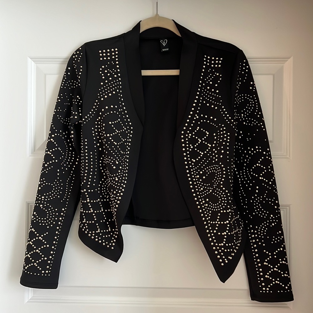 Black Studded Jacket